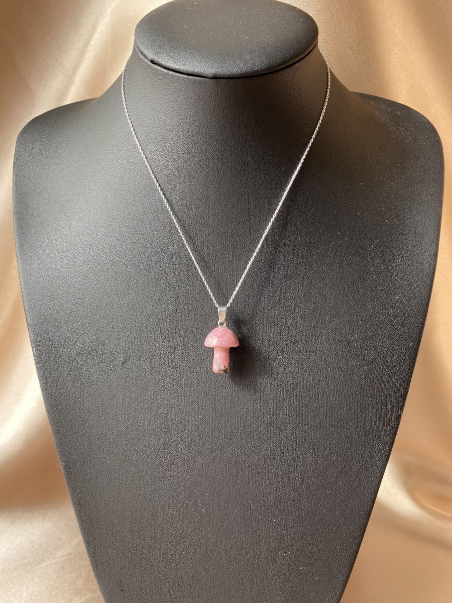 Rodonit Mantar Kolye