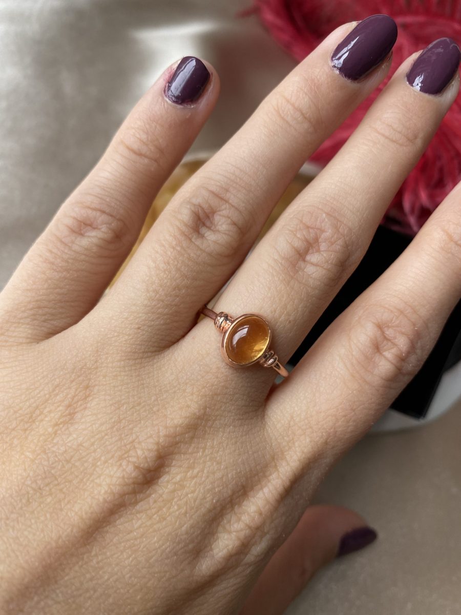 Sitrin Diana Rose Gold Yüzük