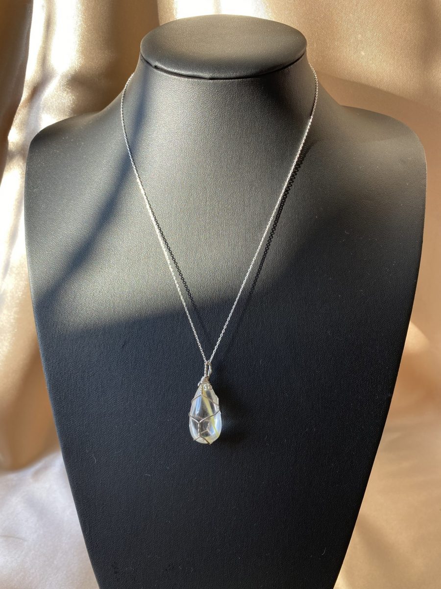 Rutil Kuvars Sarmal Kolye