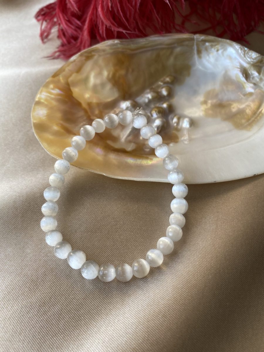 Selenit Bileklik (6mm)